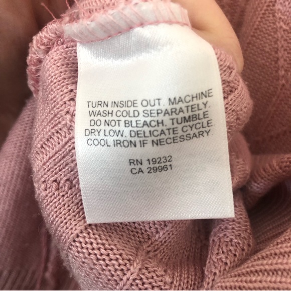 Alfred Dunner Blush Short Sleeve Sweater - Picture 3 of 6